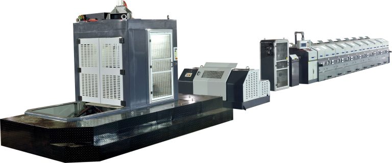 Automatic wire straightening and cutting machine